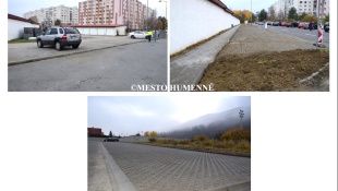 Rekonštrukcia a rozšírenie parkovacích miest na Košickej ulici