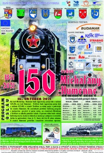 150 ROKOV prevádzky trate MICHAĽANY – HUMENNÉ