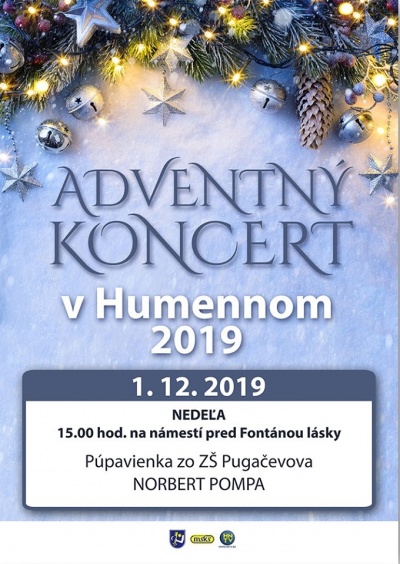 Adventný koncert v Humennom 2019
