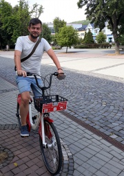 BIKESHARING: august = 146 hodín v teréne