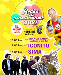 BODKA ZA PRÁZDNINAMI. Príďte sa zabaviť!