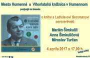 Beseda o knihe a Ladislavovi Grosmanovi