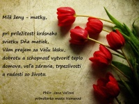 Blíži sa Deň matiek