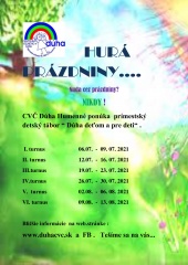 Cez prázdniny s Dúhou