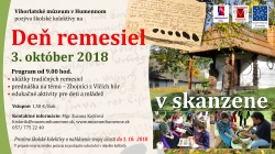 Deň remesiel 2018