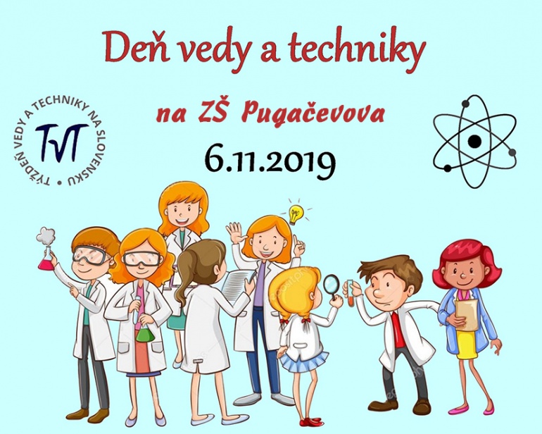 Deň vedy a techniky na ZŠ Pugačevova_2019