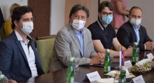 Ján Budaj, mInister životného prostredia, sa zaujímal o zber bioodpadu v Humennom