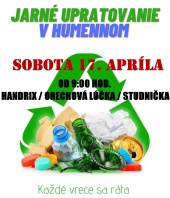 KAŽDÉ VRECE SA RÁTA: sobota [17. 4.], Orechová lúčka