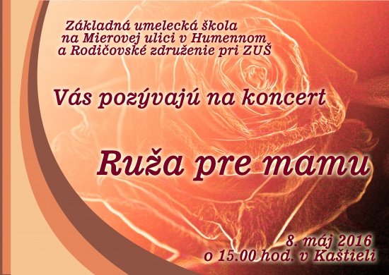 Koncert Ruža pre mamu 2016