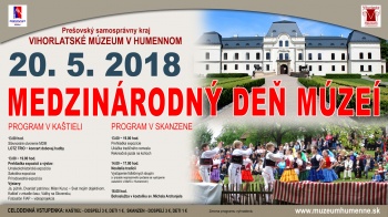 Medzinárodný deň múzeí 2018 vo Vihorlatskom múzeu v Humennom