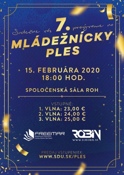 Mládežnícky ples 2020