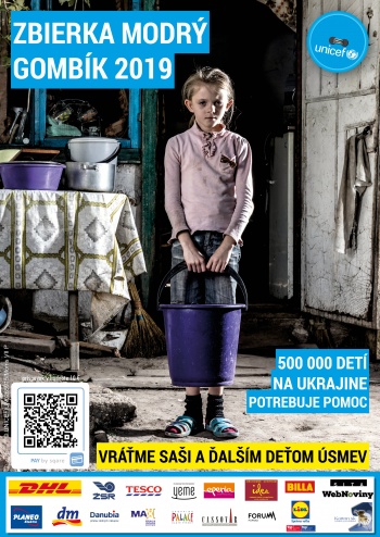 Modrý gombík 2019