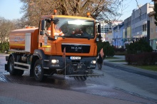 Námestia i chodníky DEZINFIKOVANÉ