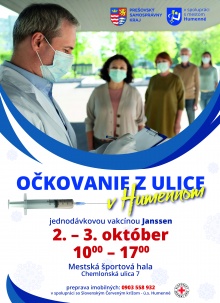 OČKOVANIE Z ULICE v Humennom [2. a 3.10.]
