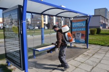Očista autobusových zastávok