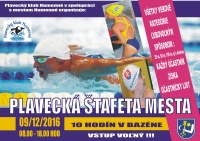 Plavecká štafeta miest 2016