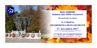 Pozývame Vás na oslavy 73. výročia oslobodenia mesta Humenné