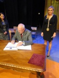Prezident SR oslavoval s Humenčanmi