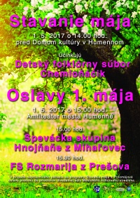 Prvomájové oslavy 2017