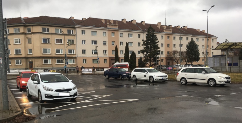 Stanovištia taxi služby 2020