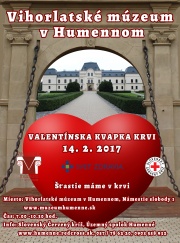 Valentínska kvapka krvi 2017