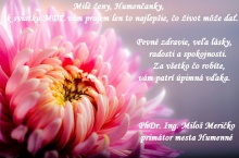 Všetko najlepšie k MDŽ, milé dámy