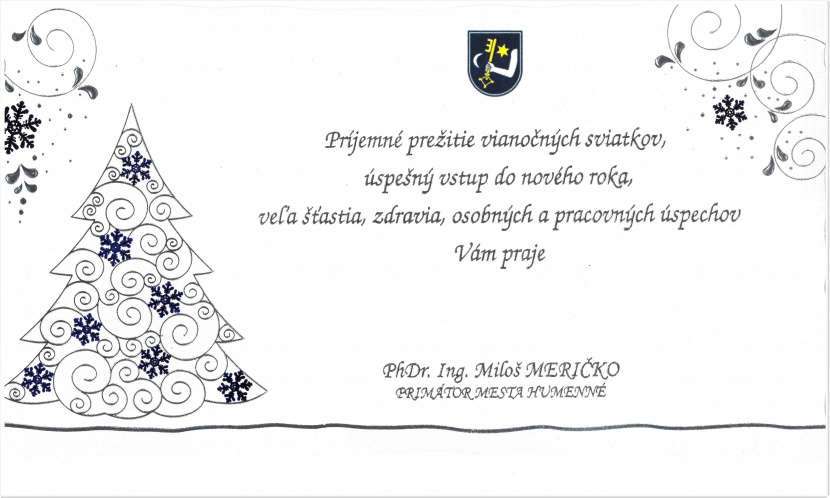 Všetkým Humenčanom 2020