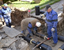 Výmena 350 metrov potrubí