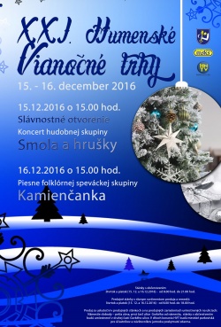 XXI. Humenské vianočné trhy