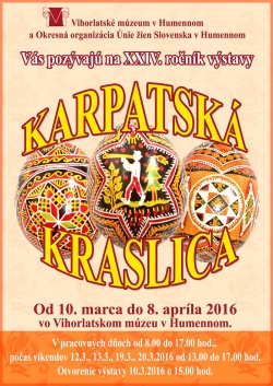karpatská kraslica 2016