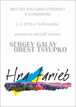 výstava hra farieb 2016