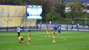 FK HUMENNÉ – TREBIŠOV 1:0. Derby o Zemplín s eufóriou v nadstavenom čase
