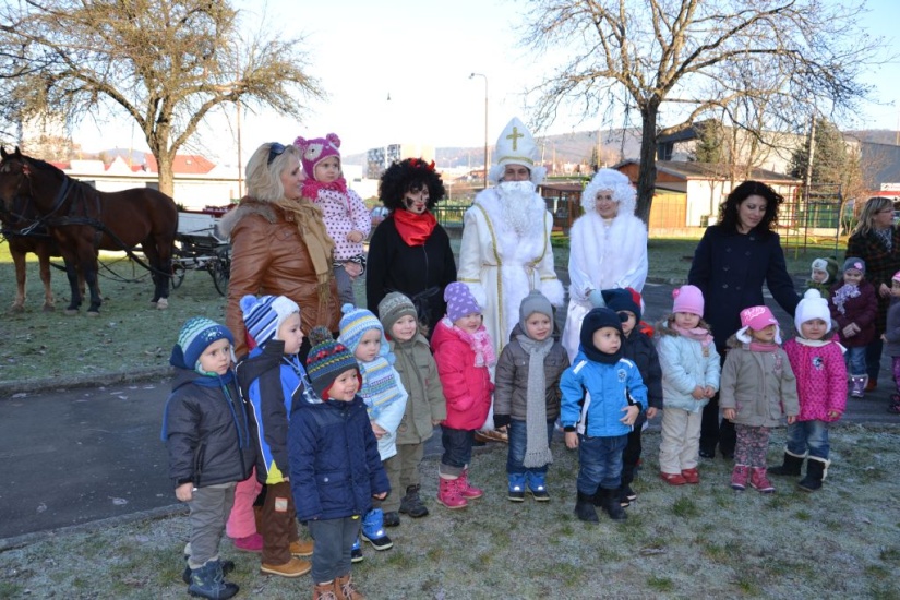 škôlkari z MŠ na Štefánikovej ulici