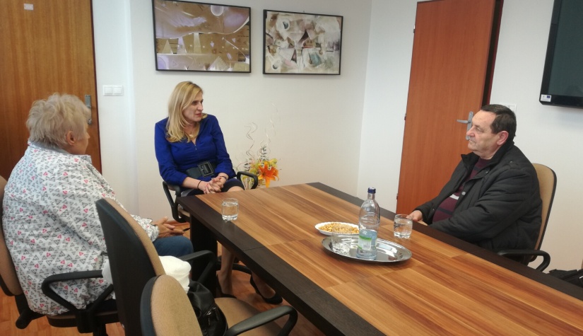 Stretnutie primátorky so zástupcami Základnej organizácie Jednoty dôchodcov Slovenska