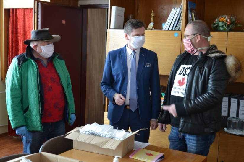 Oskar Balogač, primátor Miloš Meričko a Stanislav Schlimbach