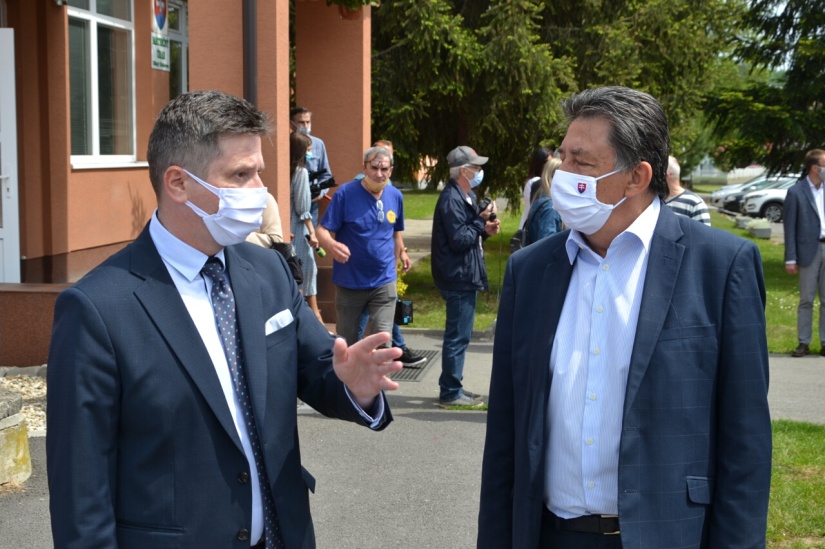 Primátor mesta s ministrom životného prostredia SR Jánom Budajom