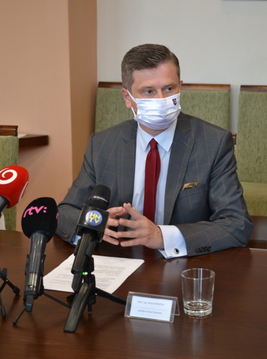Tlačová konferencia - primátor mesta