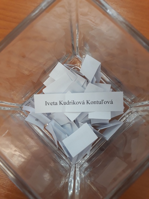 Výhercom IVETA KUDRÍKOVÁ KONTUĽOVÁ