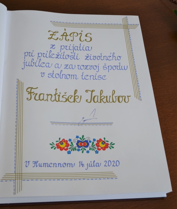 Zápis do pamätnej knihy