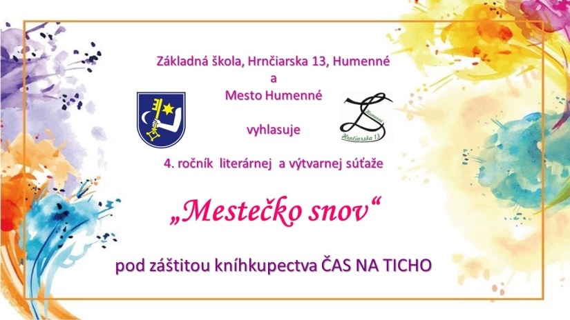 Mestečko snov - 4. ročník súťaže