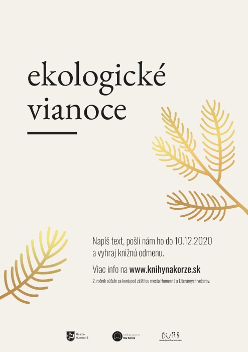 EKOLOGICKÉ VIANOCE - darujte príbeh