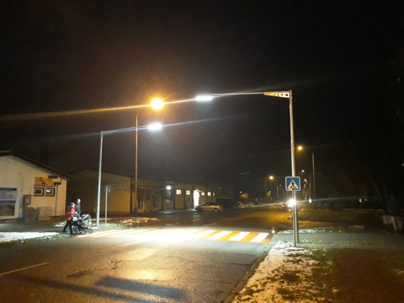 "Zebra na ceste" Laborecká ulica