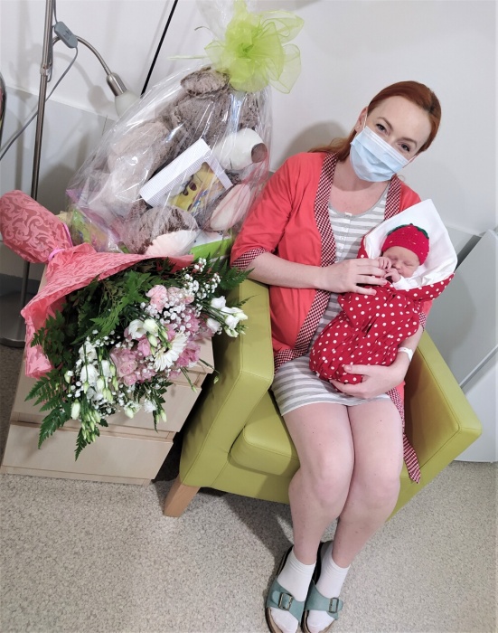 Mamička Miroslava a malá Zojka