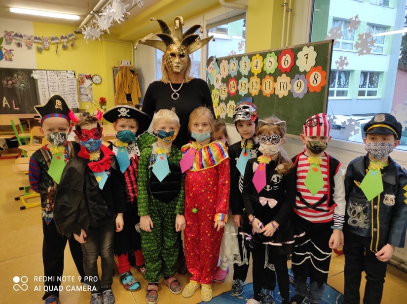 Online karneval ZŠ Kudlovská