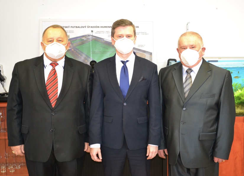 Vasiľ Guzan, Miloš Meričko a Vasil Gavula