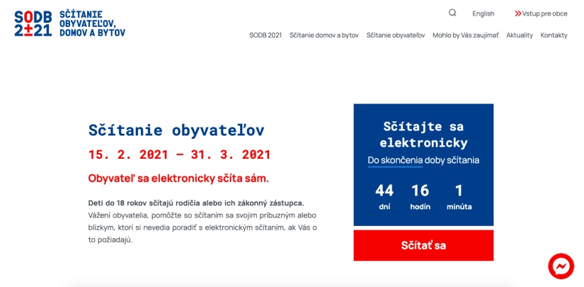 Sčítavanie obyvateľstva 2021