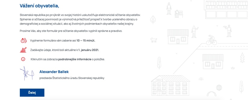 Sčítavanie obyvateľstva 2021
