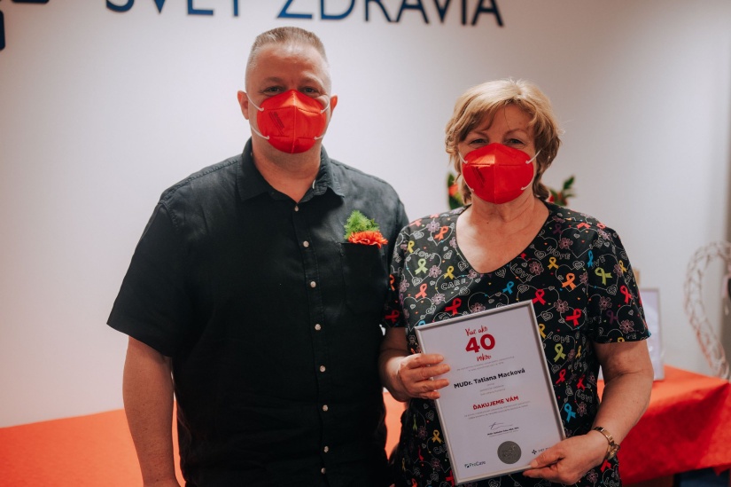 Ocenená MUDr. Tatiana Macková
