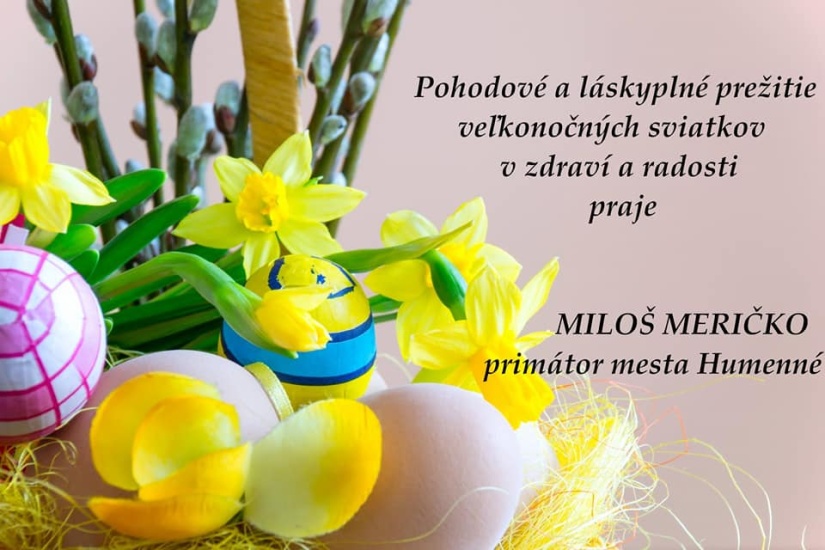 Príjemné veľkonočné sviatky
