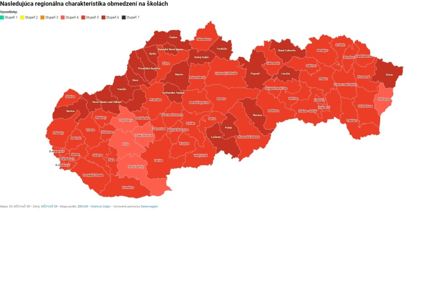 Mapa okresov na obdobie 26.4. až 2.5.